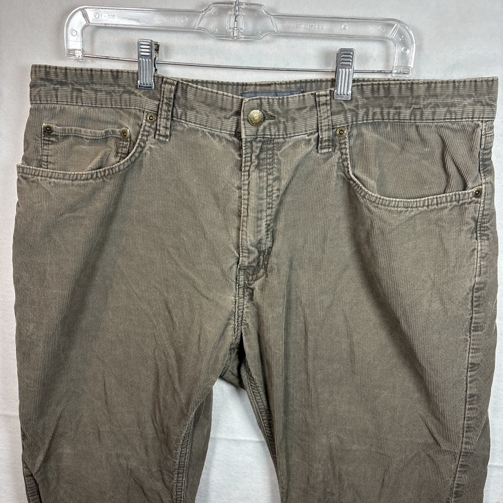 Eddie Bauer Classic Fit Corduroy Pants Men's Gray Size 38x30